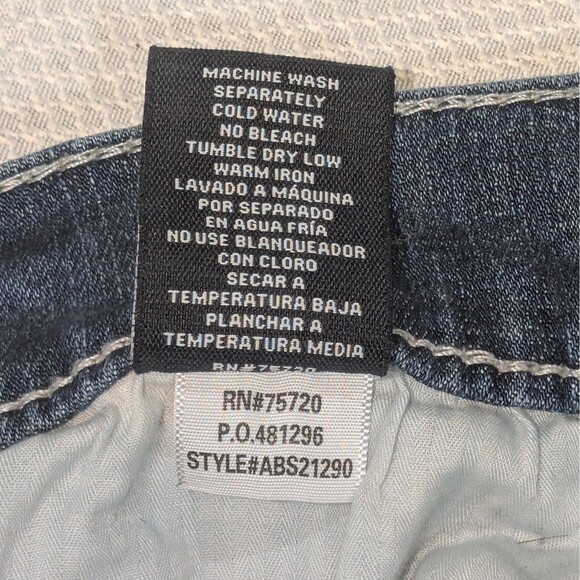 BKE Aiden Bootcut Jeans Mens Sz 29x34 Distressed Med Wash Cotton Blend RN #75720 - Picture 12 of 12